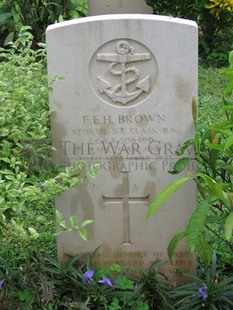 TRINCOMALEE WAR CEMETERY - BROWN, FREDERICK ERNEST HARRY FRED